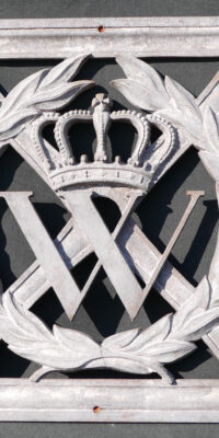 Vlaggenmasthouder of bovenlicht - 491x491 mm